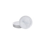 Prato de Jantar Luminarc Mármore Granito 25cm Jogo com 6 Peças