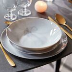 Prato de Sopa Luminarc Mármore Granito 20cm Conjunto de 6 Peças