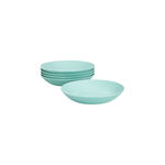 Prato Fundo Luminarc Arty Soft Azul 20cm 6 Peças