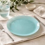 Prato Luminarc Arty Soft Azul 26cm Conjunto 6 Peças