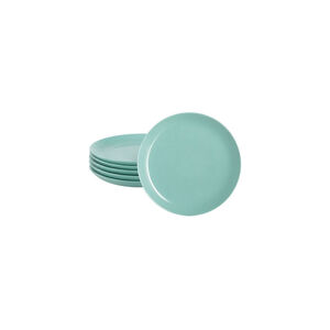 Prato Luminarc Arty Soft Azul 26cm Conjunto 6 Peças