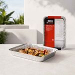 Pratos de Alumínio BBQ Take-Away Conjunto de 5 Peças 32x23cm