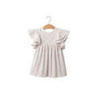 PUKATUKA Vestido Rosa Infantil 100% Algodão