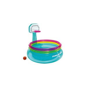 Pula-Pula Insuflável Infantil INTEX com Cesto de Basquetebol