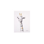 Quadro Infantil Girafa Childhome – Elegância e Ternura