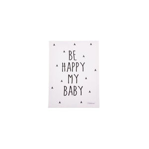 Quadro Infantil Seja Feliz Meu Amor Childhome