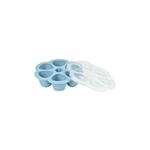 Recipiente Multiporções em Silicone Azul 6x90ml Beaba