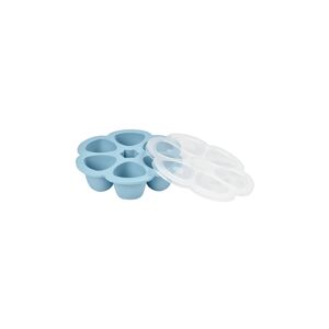 Recipiente Multiporções em Silicone Azul 6x90ml Beaba