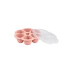 Recipiente Multiporções em Silicone Rosa 6x90ml Beaba