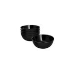 Saladeira Luminarc Diwali Noir 21cm 6 Peças