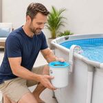 Skimmer de Superfície INTEX Deluxe Limpeza Automática da Piscina