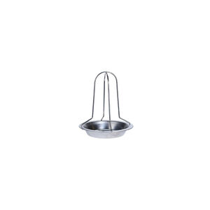 Suporte para Assar Frango BBQ em Aço Inoxidável