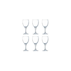 Taça de Vinho Luminarc Elegance 19cl Conjunto de 6 Peças em Vidro