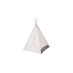 Tenda Infantil Branca 103x160cm com Estrutura em Madeira