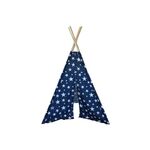 Tenda Tipi Infantil Azul com Estrelas 103x103x160cm