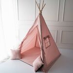 Tenda Tipi Infantil Rosa 103x103x160cm