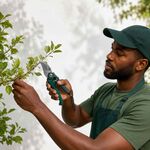 Tesoura de Poda para Jardim 18cm com Cabo PP Antiderrapante
