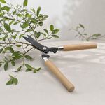 Tesoura para Sebes 48cm com Cabo de Madeira