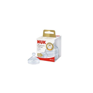 Tetinas Silicone Nuk Nature Sense 0-6M Fluxo Médio