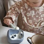 Tigela de Silicone com Ventosa Béaba Pebble