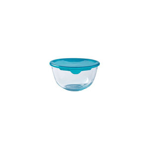Tigela de Vidro Pyrex 1L Azul com Tampa