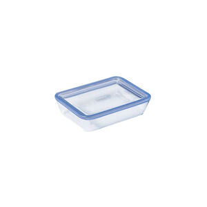 Tigela de Vidro Pyrex Quadrada com Tampa 2,6L