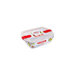 Tigela de Vidro Pyrex Retangular 20x15 cm com Tampa