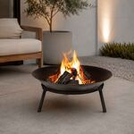 Tigela Lareira de Jardim BBQ em Ferro Fundido 50cm para Exterior