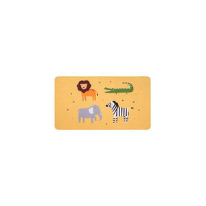 Toalha de Microfibra Monnëka Wild Animal 160x90cm