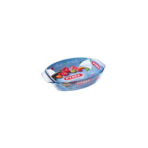 Travessa Oval Pyrex 35x24cm em Vidro