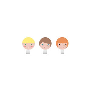 TRESXICS Friend Menina – Penduradores Infantis Magnéticos