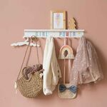 TRESXICS Plain Color – Pendurador Infantil Magnético com Prateleira Integrada