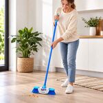 Vassoura Spontex para Interior 32cm com Fibras de Dupla Ação