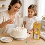 Velas de Aniversário Ibili 24 Unidades com 12 Suportes