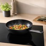 Wok Tefal Renew Black Ceramic 28cm Indução